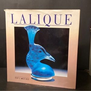 1989 LALIQUE BOOK by TONY L MORTIMER